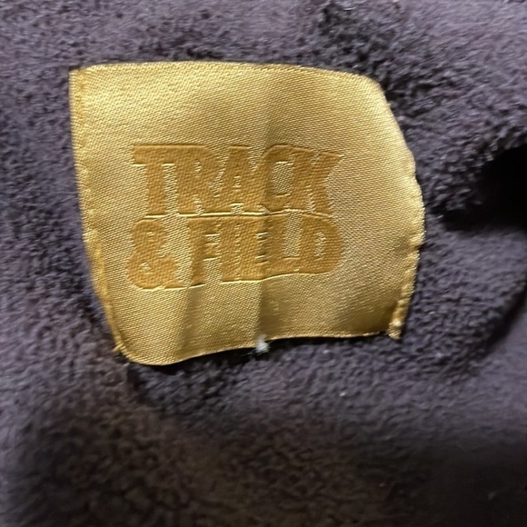 Track & Field Purple Hoodie Zipper Jacket Size L - Picture 3 of 5